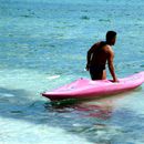 (2001-05) Kuba 13022 - Playa Santa Lucia - Der Seenot-Rettungskreuzer startet