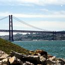 (2001-07) Lissabon 0619 - Ponte 25 de Abril zwischen Almada und Lissabon