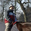 (2006-01) GT 150 Mit Barry im Schnee