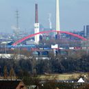 (2016-02) HK 5989 Duisburg - Blick von der Heinrich-Hildebrand-Hoehe zum Rhein