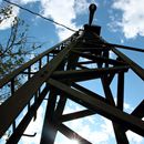 (2017-08) Mödlareuth HK 179 - Lampenmast im Grenzmuseum