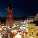 (2017-11) Halle HK 149 - Marktplatz mit Weihnachtsmarkt