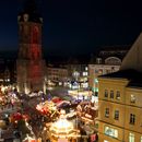 (2017-11) Halle HK 150 - Marktplatz mit Weihnachtsmarkt