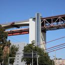 (2023-03) Lissabon 1715 - Ponte 25 de Abril - Aufzug zur Aussichtsplattform