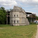 (2024-05-26) - 4110 - Rüdersdorf - Seilscheibenpfeiler und dahinter Umlenkstation