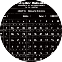 Bowlingergebnisse der Runde 1